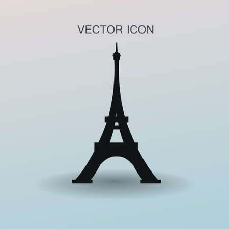 Eiffel tower Paris vector illustrationのイラスト素材