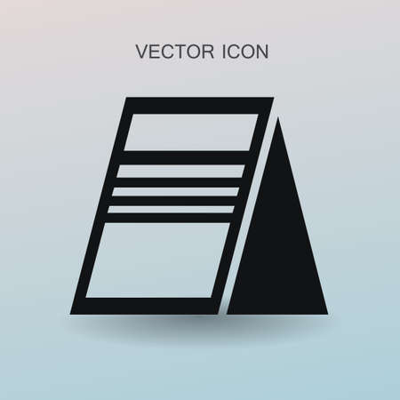 Outdoor advertising vector pictureのイラスト素材