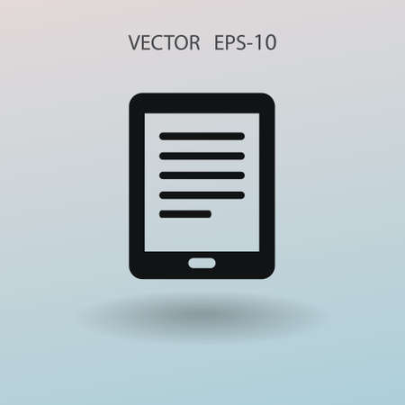 Flat icon of touchpad. vector illustrationの写真素材