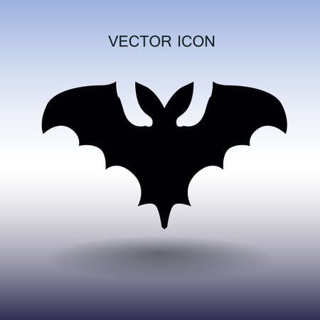 flying bat vector illustrationのイラスト素材