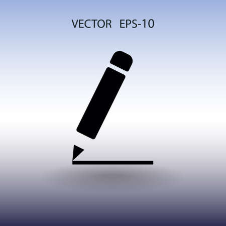 Flat  icon of notes. vector illustrationのイラスト素材