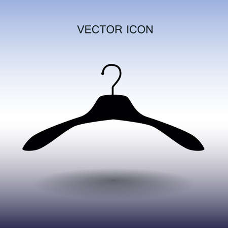 Hanger for clothes icon. vector illustrationのイラスト素材