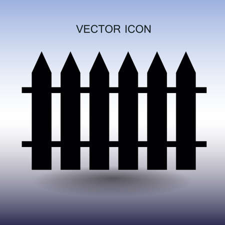 fence vector illustrationのイラスト素材