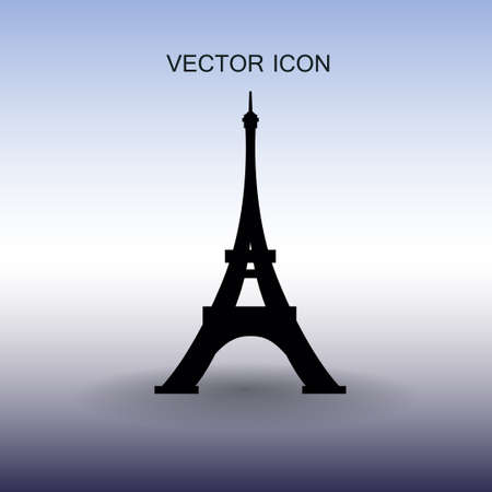 Eiffel tower Paris vector illustrationのイラスト素材