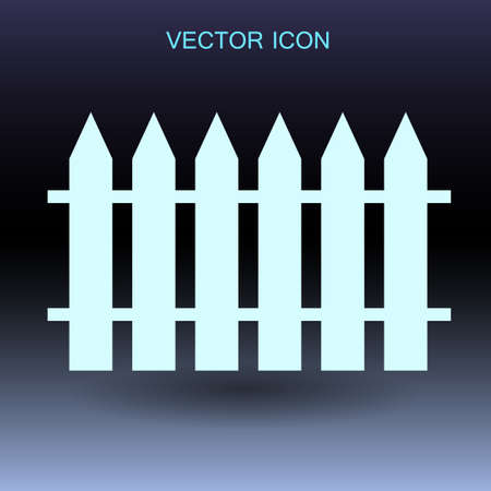 fence vector illustrationのイラスト素材