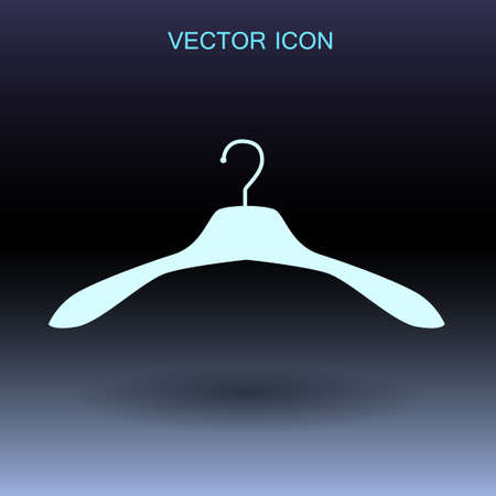 Hanger for clothes icon. vector illustrationのイラスト素材