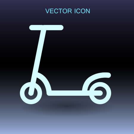 scooter  icon vector illustrationのイラスト素材