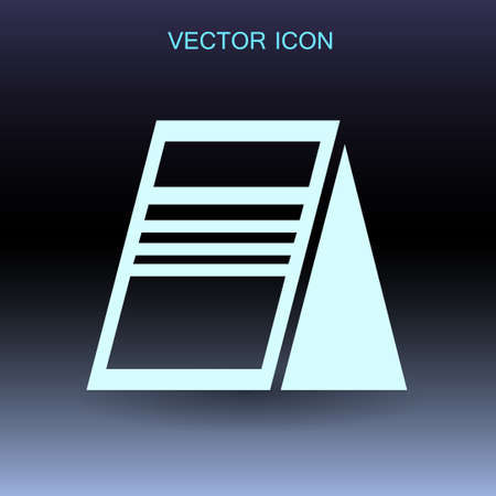 Outdoor advertising vector pictureのイラスト素材