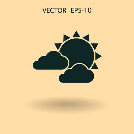 weather icon. vector illustrationのイラスト素材