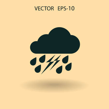 weather icon. vector illustrationのイラスト素材