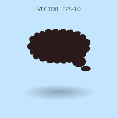 Flat  icon of a communication. vector illustrationのイラスト素材