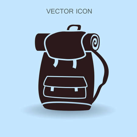 Backpack vector illustrationのイラスト素材