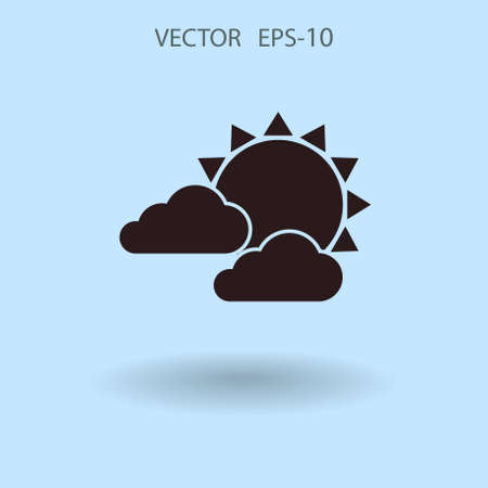weather icon. vector illustrationのイラスト素材