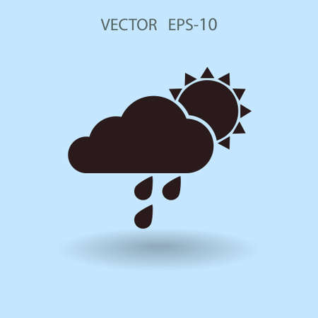 weather icon. vector illustrationのイラスト素材