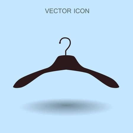 Hanger for clothes icon. vector illustrationのイラスト素材