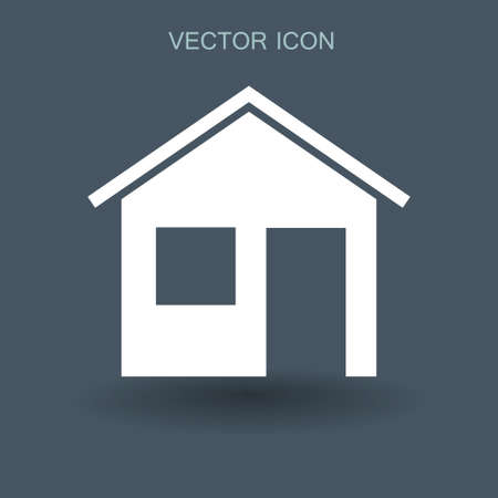 Cottage icon vector illustrationのイラスト素材