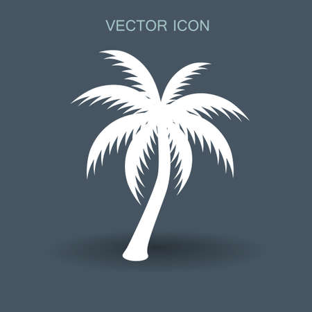 palm tree icon vector illustrationのイラスト素材