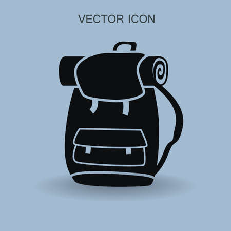 Backpack vector illustrationのイラスト素材