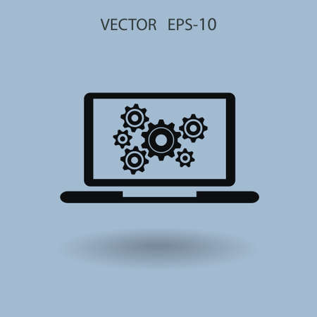 SEO icon. vector illustrationのイラスト素材