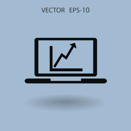 SEO icon. vector illustrationのイラスト素材