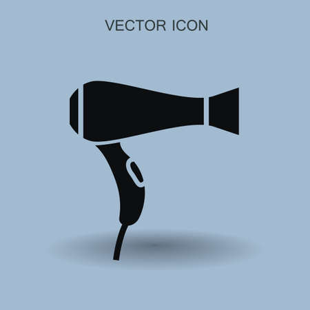 Hairdryer icon vector illustrationのイラスト素材