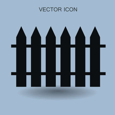 Fence vector illustrationのイラスト素材