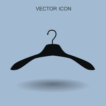 Hanger for clothes icon. vector illustrationのイラスト素材