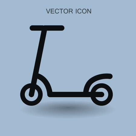 Scooter  icon vector illustrationのイラスト素材