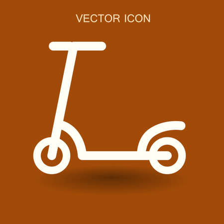 scooter  icon vector illustrationのイラスト素材