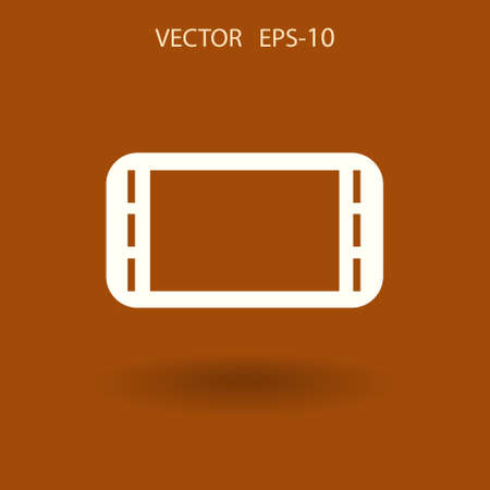 Flat icon of gamepad. vector illustrationのイラスト素材