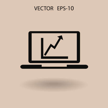 SEO icon. vector illustrationのイラスト素材