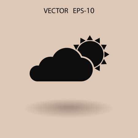 weather icon. vector illustrationのイラスト素材