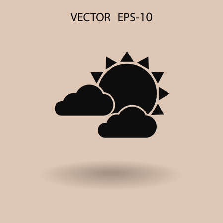 weather icon. vector illustrationのイラスト素材