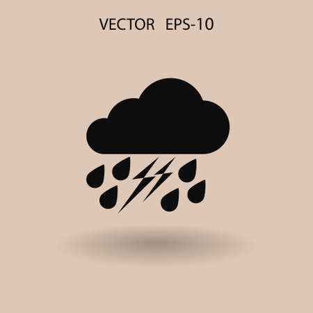 weather icon. vector illustrationのイラスト素材