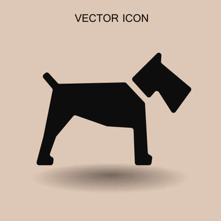 dog vector illustrationのイラスト素材