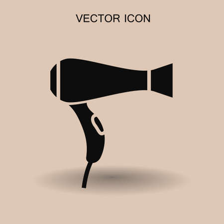 hairdryer icon vector illustrationのイラスト素材