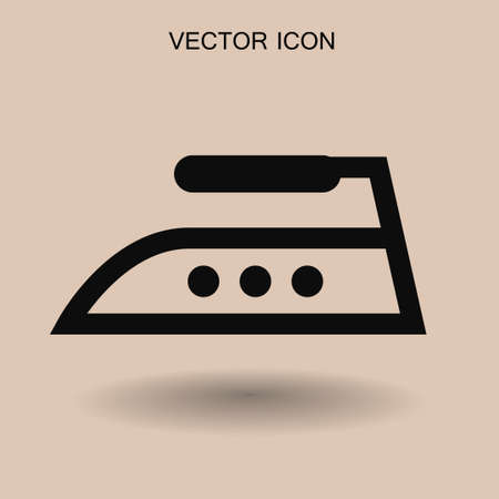 steam iron icon vector illustrationのイラスト素材