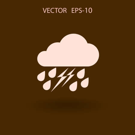 weather icon. vector illustrationのイラスト素材