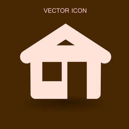 home icon vector illustrationのイラスト素材