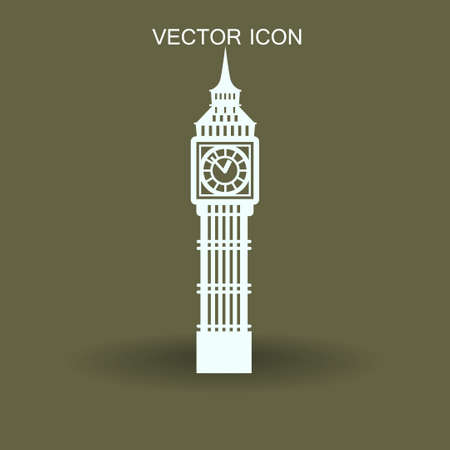 Big Ben London vector illustrationのイラスト素材