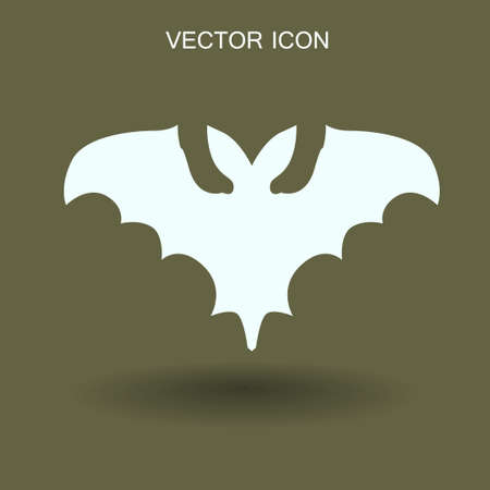 flying bat vector illustrationのイラスト素材