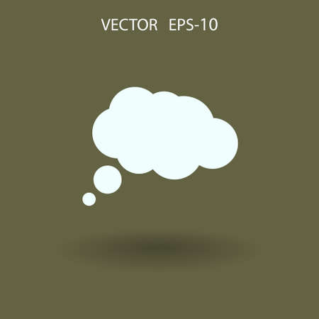 chatting icon. vector illustrationのイラスト素材