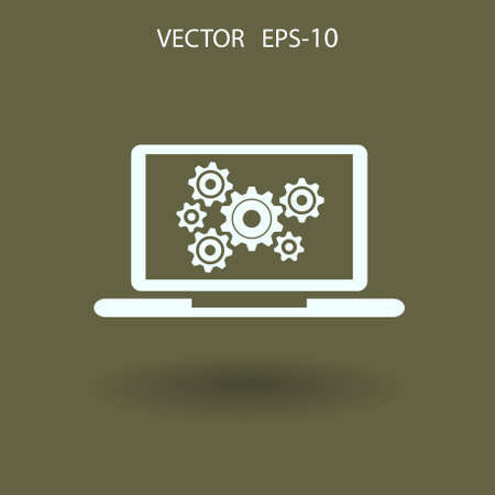 SEO icon. vector illustrationのイラスト素材