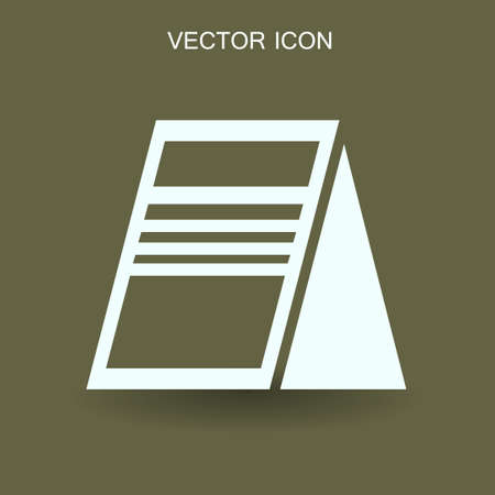 Outdoor advertising vector pictureのイラスト素材