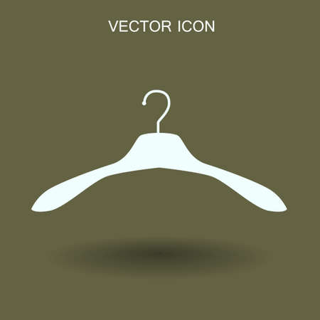 Hanger for clothes icon. vector illustrationのイラスト素材