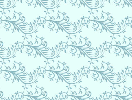 Vector seamless floral pattern. Modern stylish abstract texture.のイラスト素材