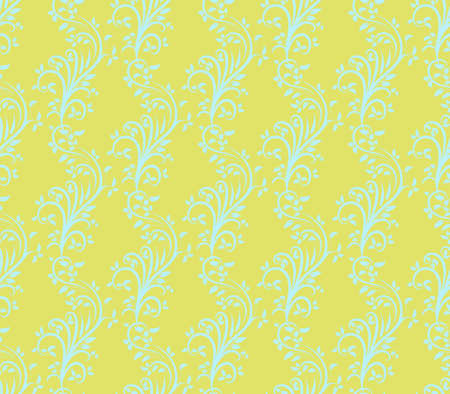 Vector seamless floral pattern. Modern stylish abstract texture.のイラスト素材