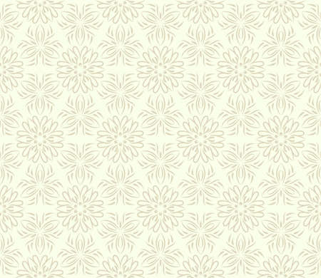 Vector seamless floral pattern. Modern stylish floral abstract texture.のイラスト素材