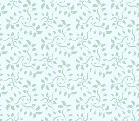Vector seamless floral pattern. Modern stylish abstract texture.のイラスト素材