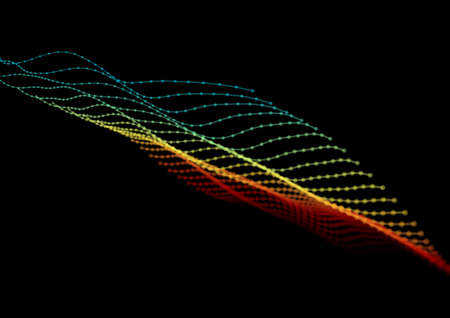 Abstract technology and engineering background with original organic elements. Vector illustrationのイラスト素材